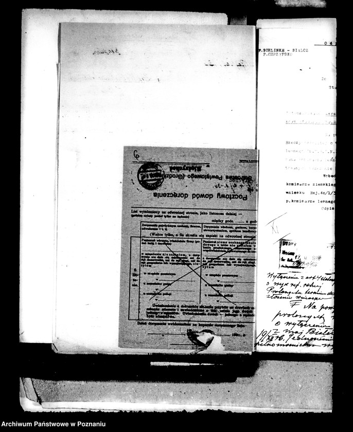 Obraz 10 z jednostki "Majątek Białcz powiat międzychodzki wyłączenie z art. 4/5 ustawy o reformie rolnej Dr Wilhelm Schlinke"