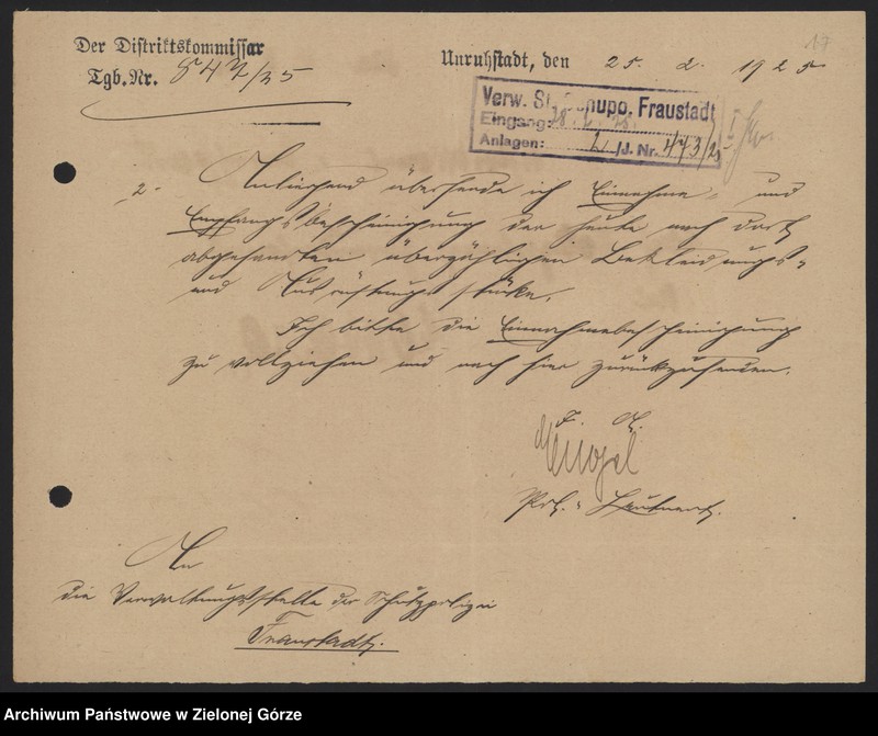 image.from.unit.number "Verwaltungssache Fraustadt"