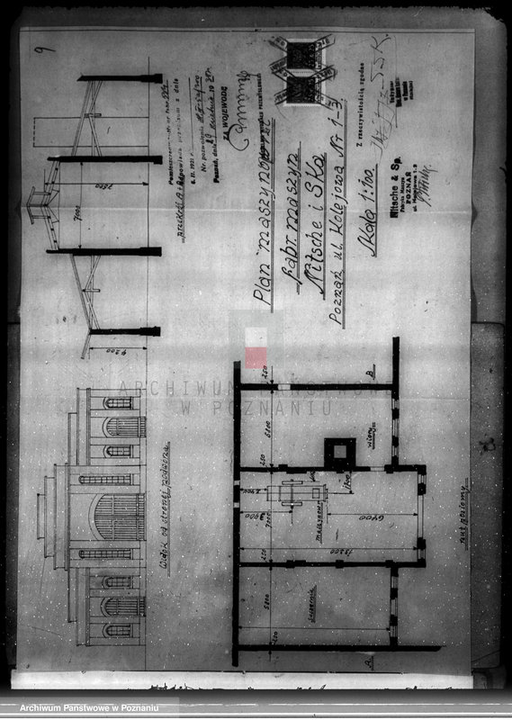 Obraz 13 z jednostki "Fabryka maszyn w Poznaniu własność Ntsche i ska nr woj. 7219"
