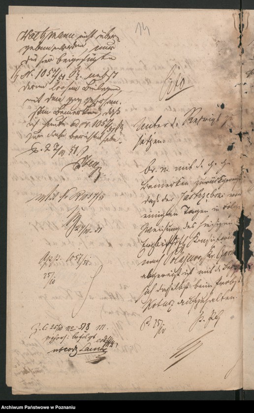 Obraz 19 z jednostki "A. betr. Johann von Jastrzębski, Geistlicher"