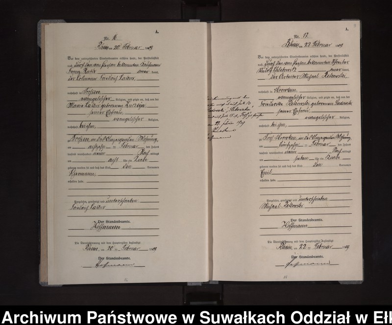 image.from.unit.number "Geburts-Neben-Register des Preussischen Standes-Amtes Orlen Kreis Loetzen"