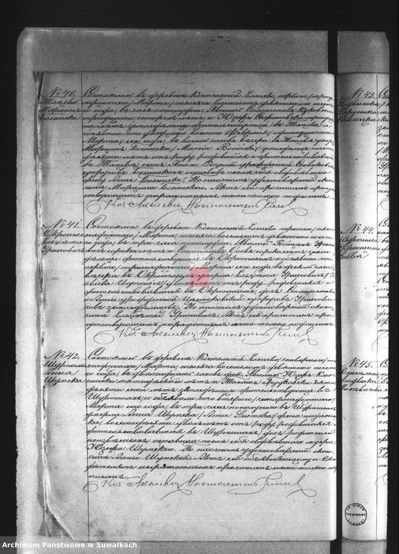 image.from.unit.number "[Księga akt zgonów wyznania rzymskokatolickiego parafii w Jeleniewie]"