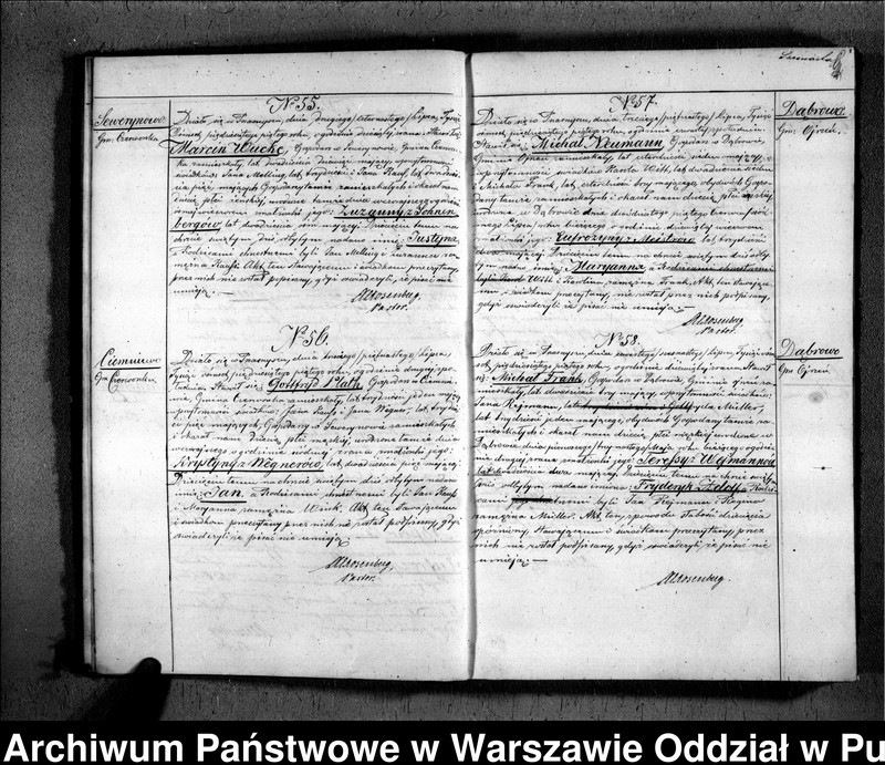 image.from.unit.number "Akta urodzeń, małżeństw i zgonów"