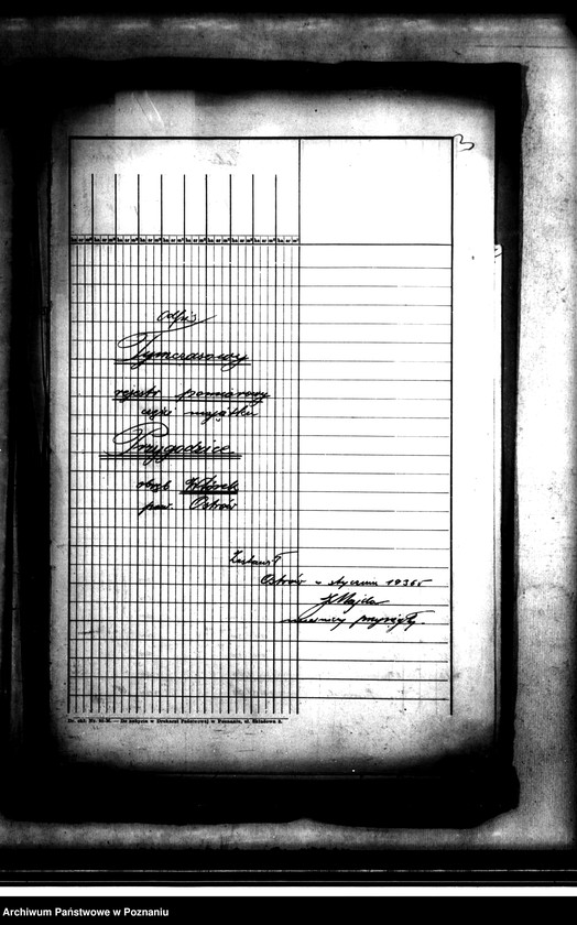 Obraz 9 z jednostki "Tymczasowy rejestr pomiarowy części majątku Przygodzice powiatu ostrowskiego"