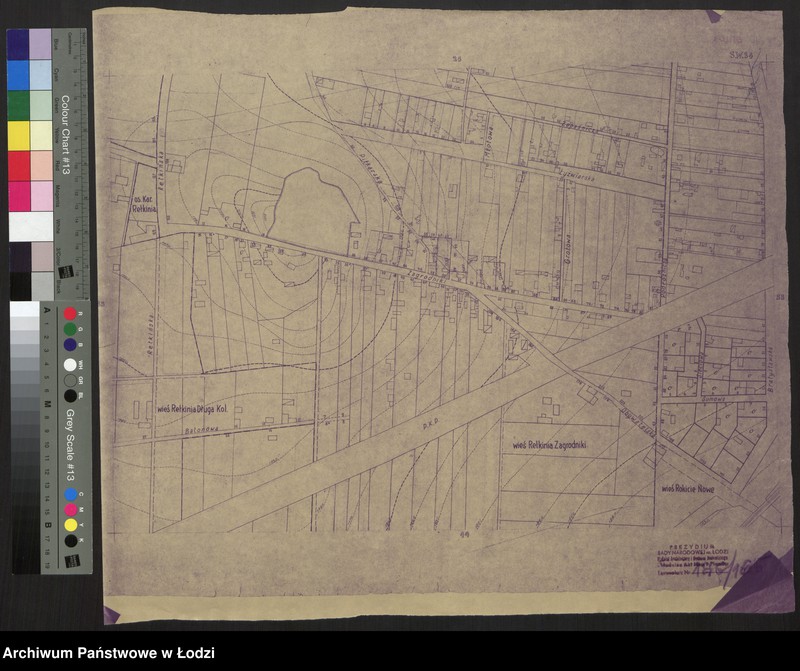 Obraz 1 z jednostki "Plan miasta Łodzi. Sekcja SW 34"