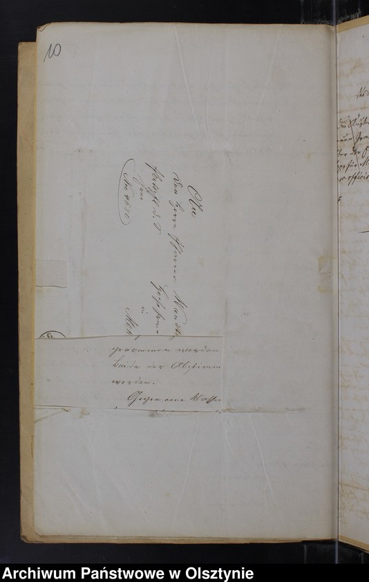 image.from.unit.number "Das Kgl. Konsistorium an die Gemeinden der Diöse Mohrungen und Festellung neuer Stolgebühren Taxen durch die Kirchenräte und Gemeinde Vertretung"