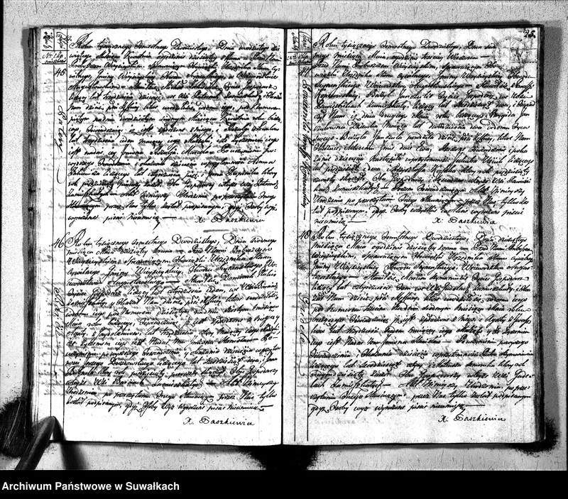 image.from.unit.number "Akta urodzonych gminy wieysieyskiey 1820 roku"