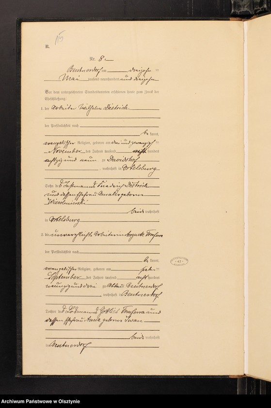 image.from.unit.number "Heirats-Haupt-Register Nr 1-16"