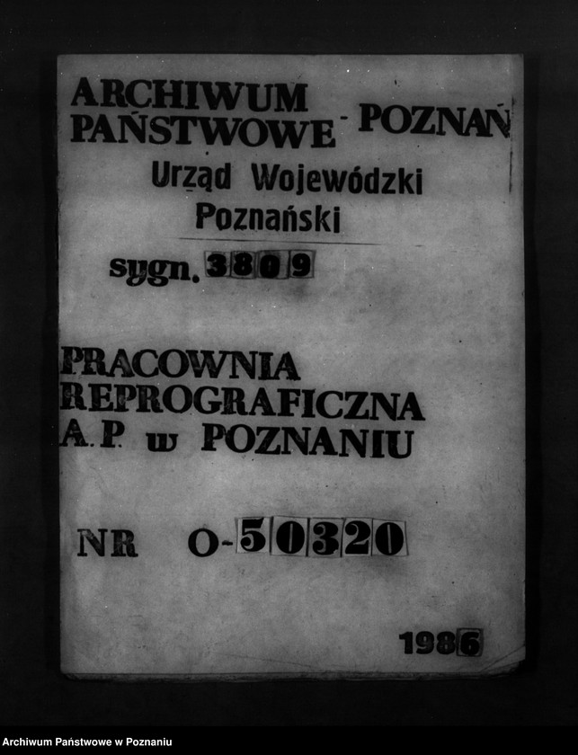 Obraz 1 z jednostki "Majętność leśna Więckowice powiat poznański"