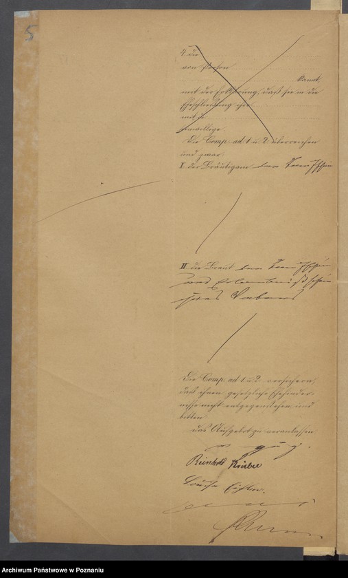 Obraz 7 z jednostki "Die von den Verlobten beigebrachten Urkunden zur Eheschliessung pro 1876"