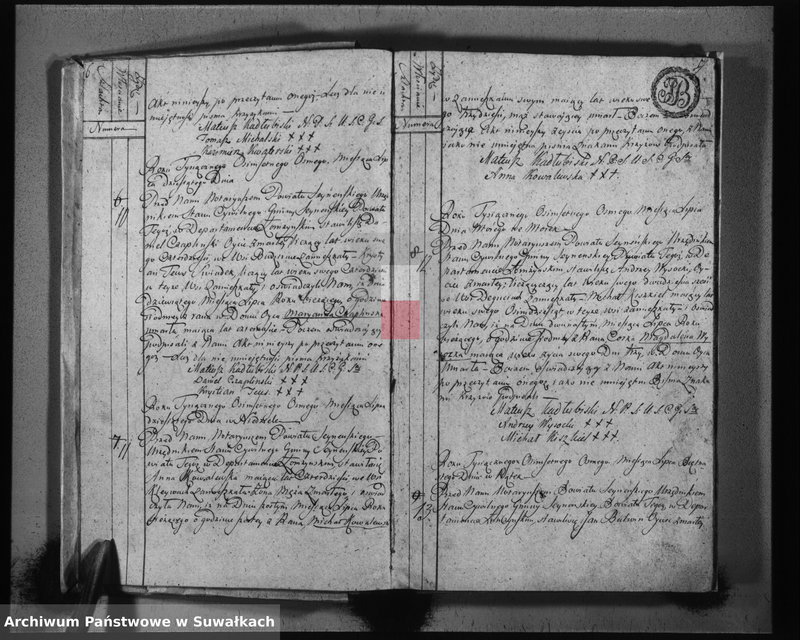 image.from.unit.number "Akta zejścia gminy seyneńskiey 1808"