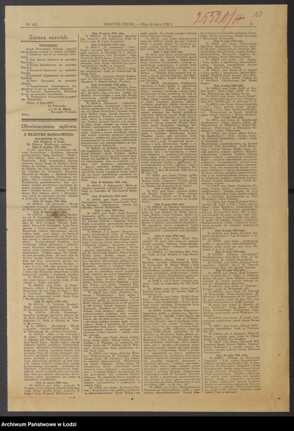 Obraz 12 z jednostki "Gerszon Rozenberg- wyrób i sprzedaż towarów bawełnianych"