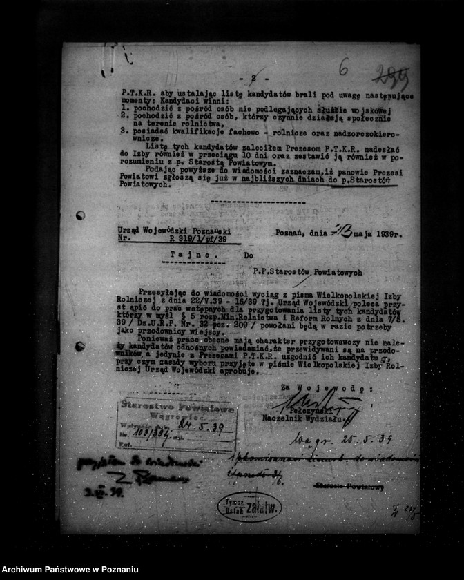 Obraz 10 z jednostki "/Powszechny obowiązek świadczeń rzeczowych i plany aprowizacyjne- generalia/"