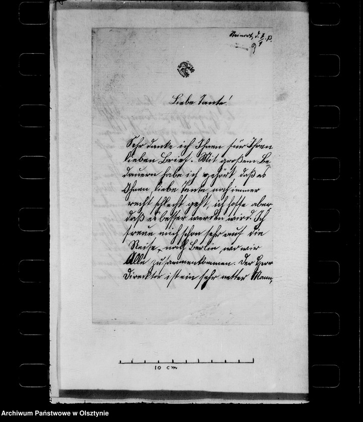 image.from.unit.number "/Bertha v. Enckevort, geb. v. d. Osten u. ihr Sohn Rudolf an seine Tante Anna Gfin Lehndorff, geb. Gfin. Hahn/"