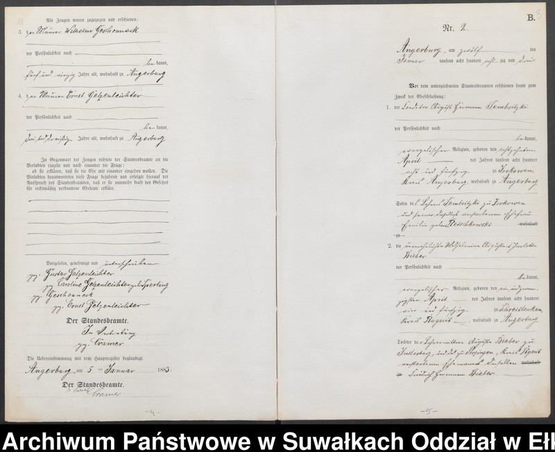 image.from.unit.number "Heiraths-Neben-Register des Preussischen Standes-Amtes Angerburg Kreis Angerburg"