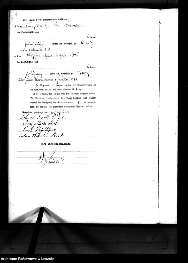 Obraz 19 z jednostki "[Księga małżeństw - wieś]"