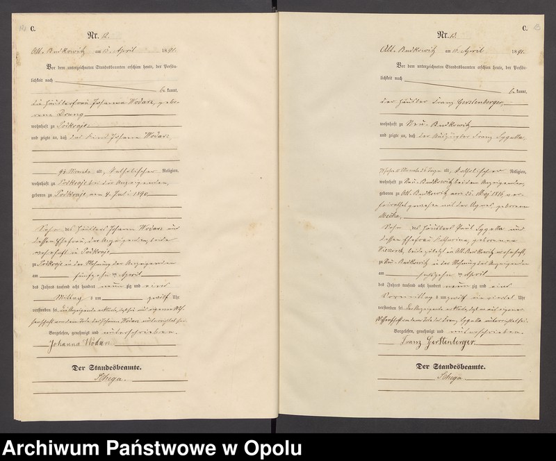 image.from.unit.number "[Urząd Stanu Cywilnego w Budkowicach Starych. Księga zgonów za lata 1891-1895]"