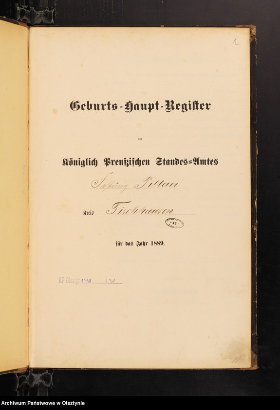 image.from.unit.number "Geburts-Haupt-Register Nr 1 - 14"