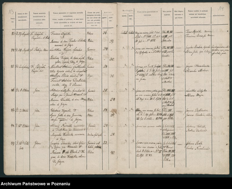 Obraz 9 z jednostki "Księga małżeństw"