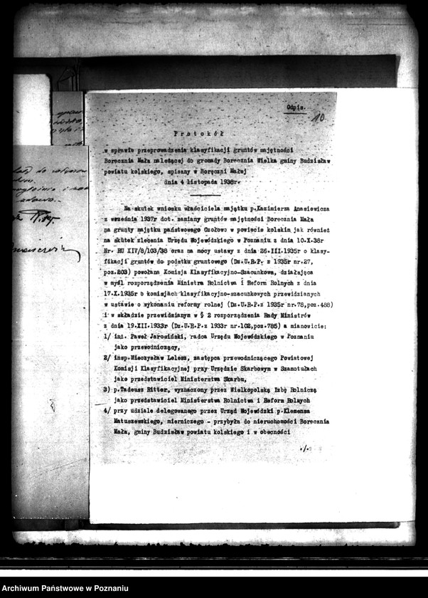 image.from.unit.number "Operat szacunkowy majątku Borecznia-Mała powiatu kaliskiego"