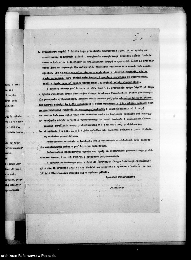 Obraz 11 z jednostki "Prywatne Gimnazjum imienia Sułkowskich- Rydzyna [sprawozdanie z egzaminu dojrzałości z wykazem abiturientów]"