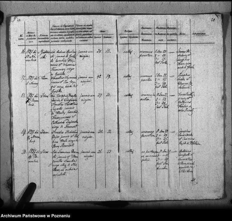 Obraz 15 z jednostki "Liber baptisatorum, copulatorum, mortuorum"
