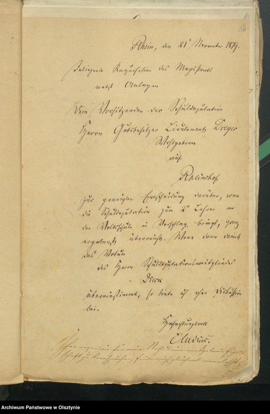 image.from.unit.number "Das Städtlische Schulwesen. Der Lehrer Anstellungssachen und Personalia"