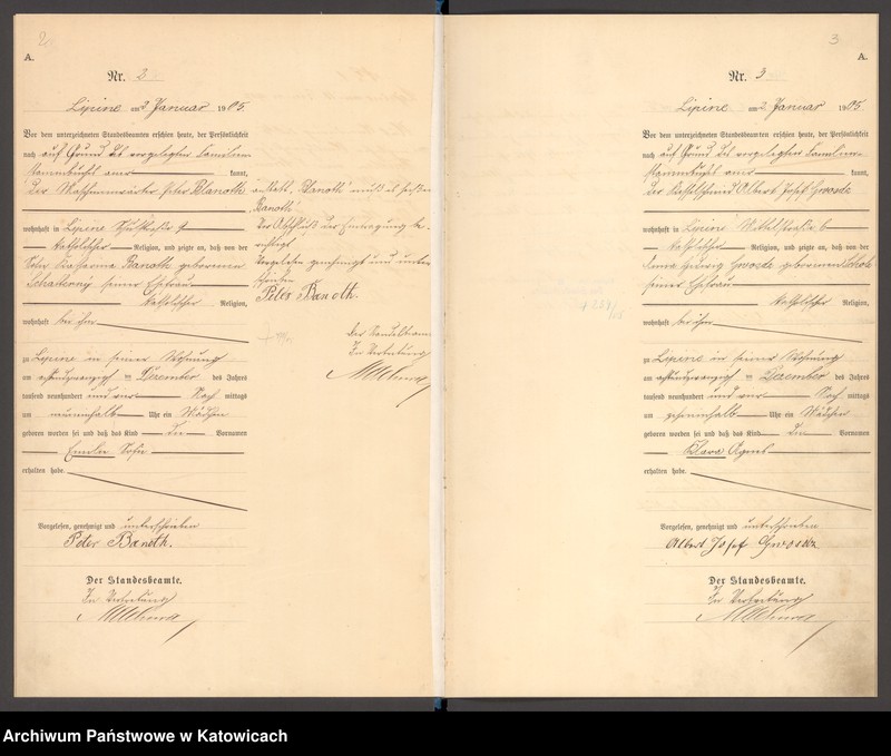 image.from.unit.number "Księga urodzeń T. I nr 1-592"