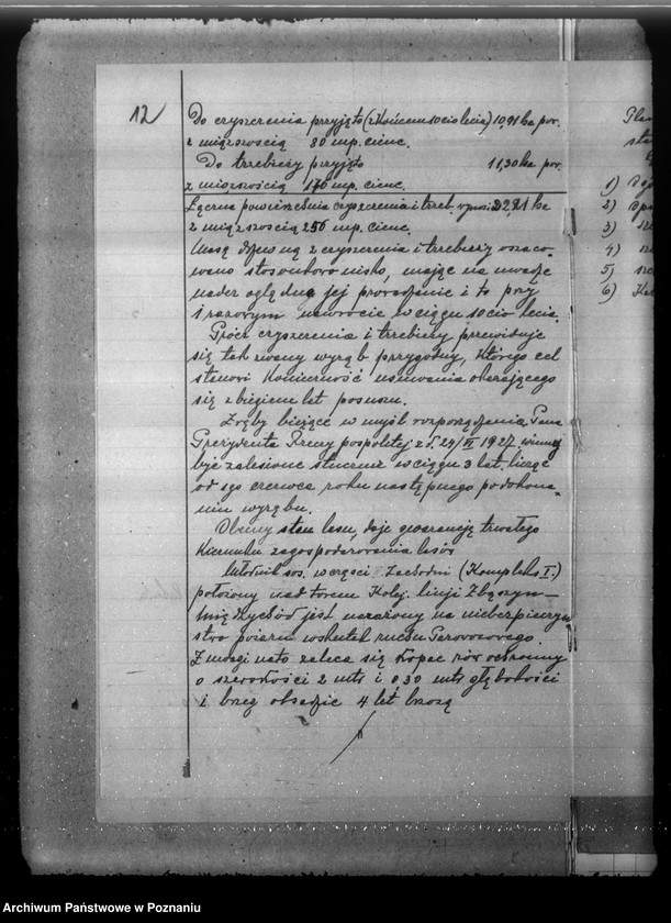 Obraz 17 z jednostki "Program gospodarczy lasu Strzyżewo w powiecie nowotomyskim 1934-1944"