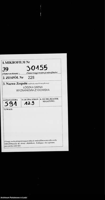 Obraz 2 z jednostki "Rejestr poborczy"