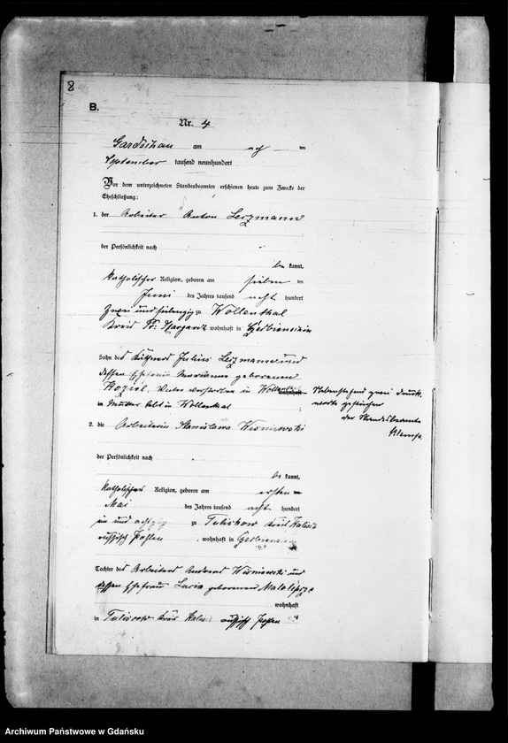 image.from.unit.number "Księga małżeństw"