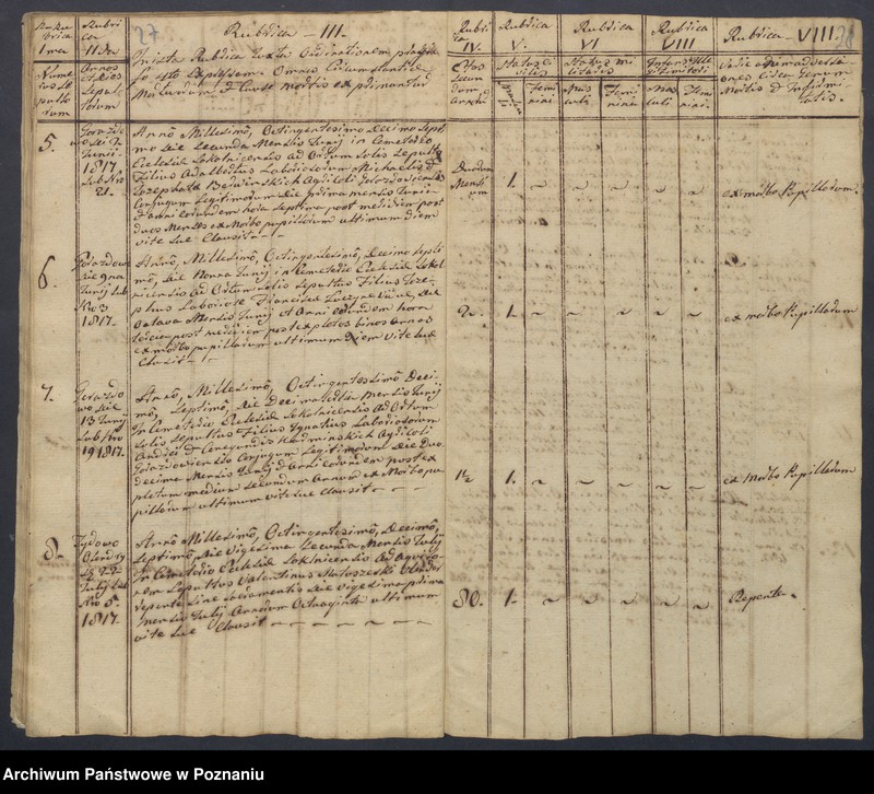 Obraz 16 z jednostki "Liber baptisatorum, copulatorum et mortuorum."