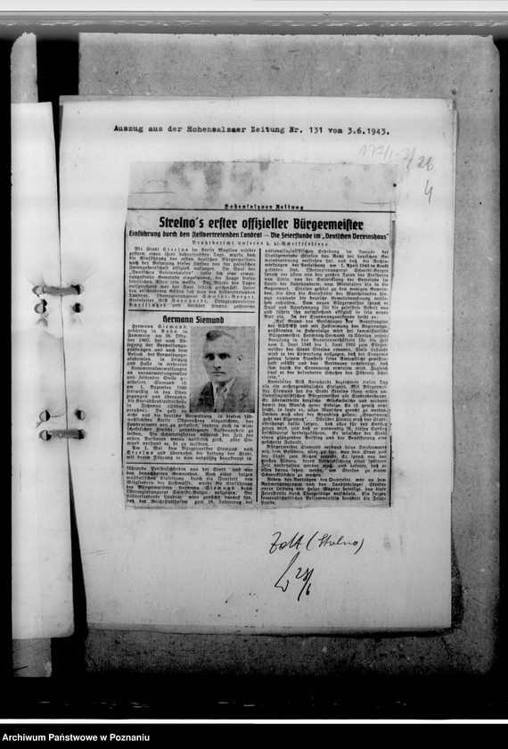 Obraz 8 z jednostki "Aus der Geschichte des Gebietes- Bezirken- Hohensalza"