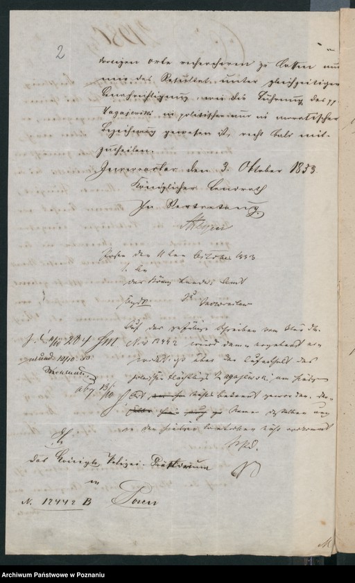 Obraz 6 z jednostki "A. betr. den polnischen Flüchtling Eduard von Zagajewski"