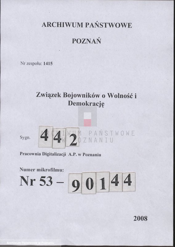 Obraz 1 z jednostki "Życiorysy powstańców wielkopolskich: Ł."