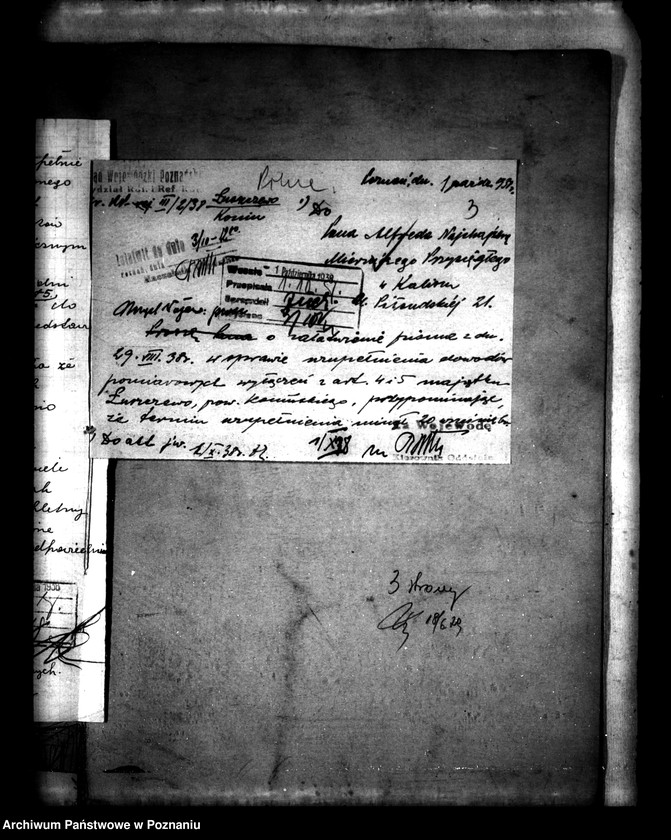 image.from.unit.number "Łuszczewo powiatu konińskiego /sprawy pomiarowe/"