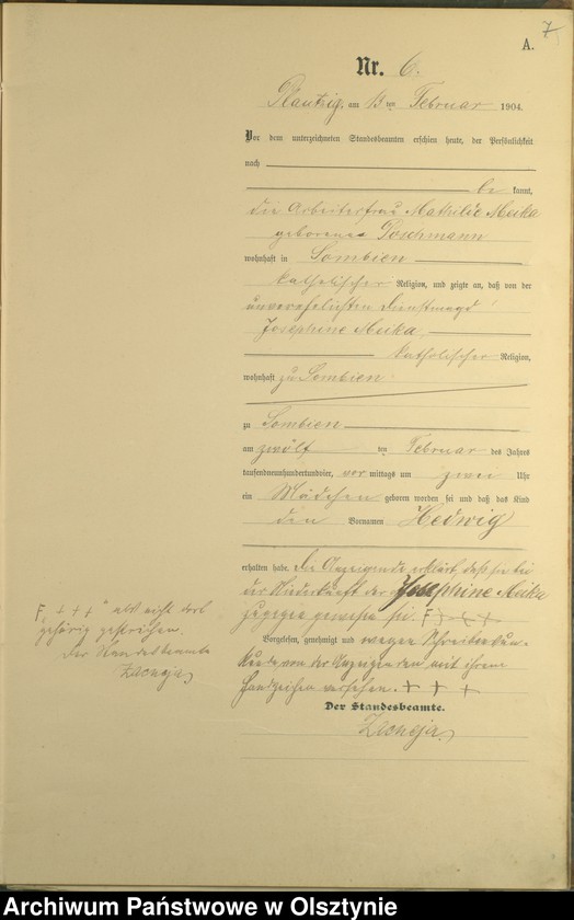 image.from.unit.number "Geburts-Haupt-Register Nr 1 - 38"