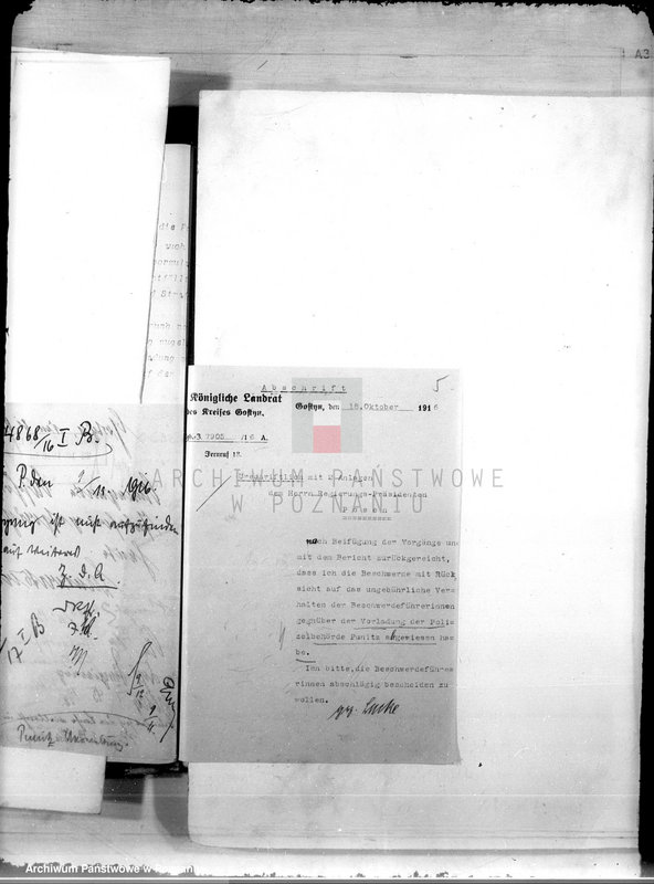 Obraz 9 z jednostki "Die Verwaltung der Stadt Punitz /Poniec/"