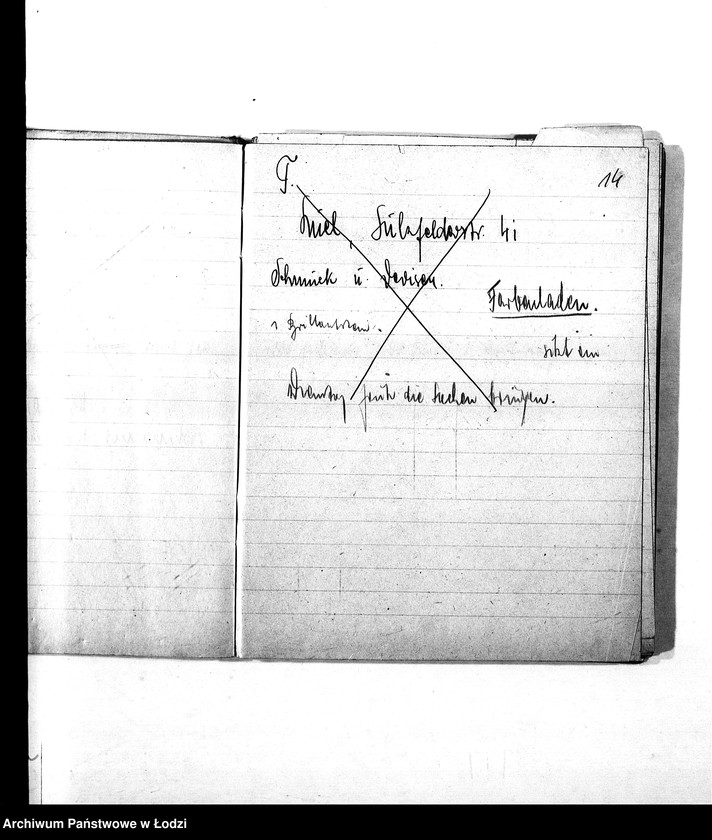 Obraz 17 z jednostki "Verstecktes Judengut [Nazwiska i adresy Żydów ukrywających dewizy, kosztowności, futra i inne]"