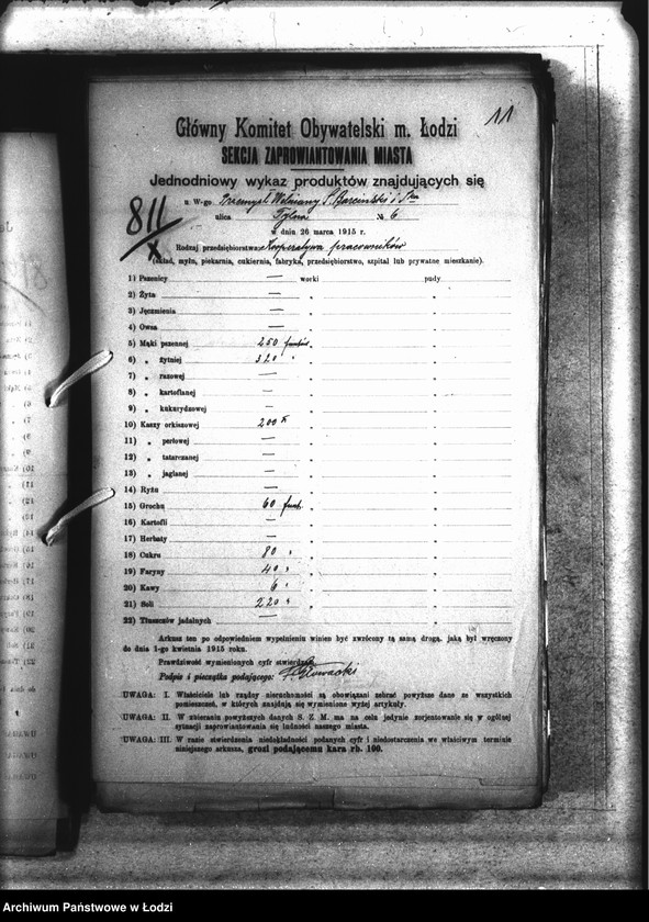 Obraz 14 z jednostki "Jednodniowy spis żywności"