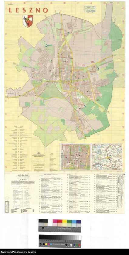 Obraz 12 z kolekcji "Jak zmieniało się Leszno? Plany miasta Leszna w zasobie Archiwum111"