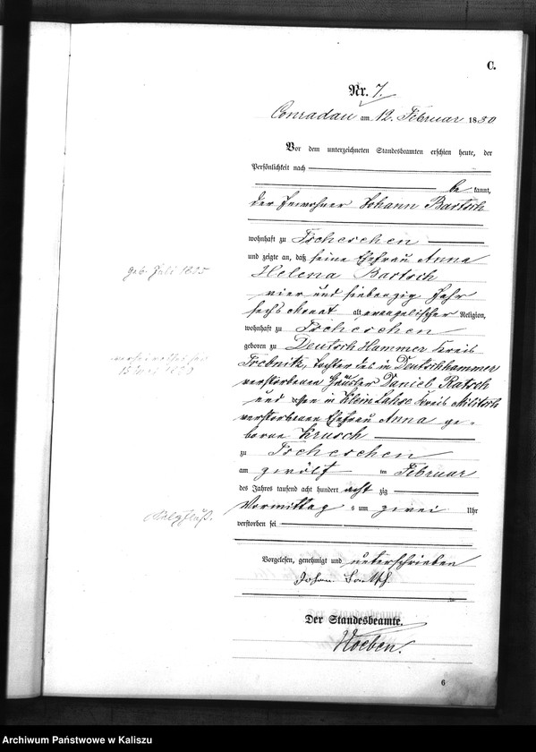Obraz 10 z jednostki "[Księga zgonów]"