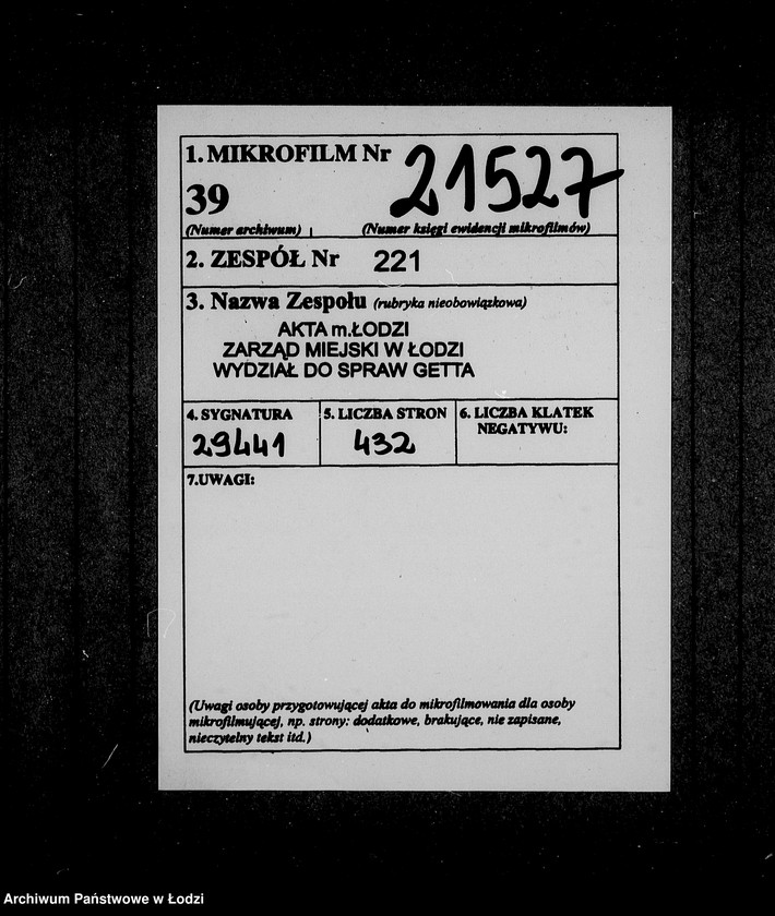 Obraz 2 z jednostki "[Korespondencja z urzędami, instytucjami i firmami]"