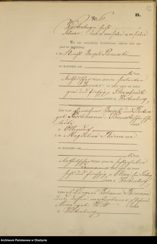 image.from.unit.number "Heiraths-Haupt-Register nr 1 - 37"