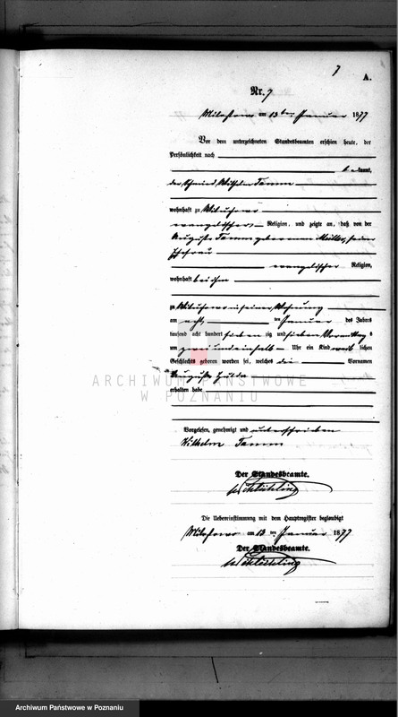 Obraz 8 z jednostki "Księga urodzeń"