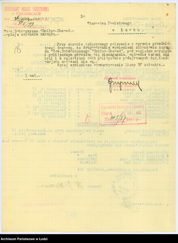 Obraz 18 z jednostki "Stowarzyszenie Dobroczynne "Gemitus-Chesed" w Pabianicach"