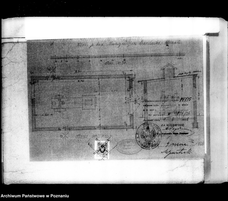 Obraz 15 z jednostki "Tartak parowy w Palędziu powiat poznański M. Garstecki nr woj. 2295"