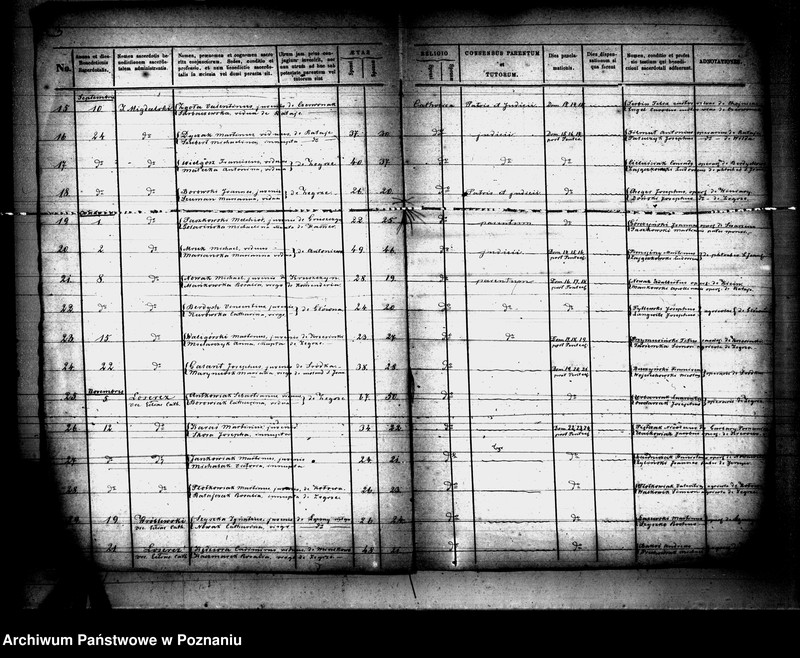 Obraz 3 z jednostki "Księga małżeństw"