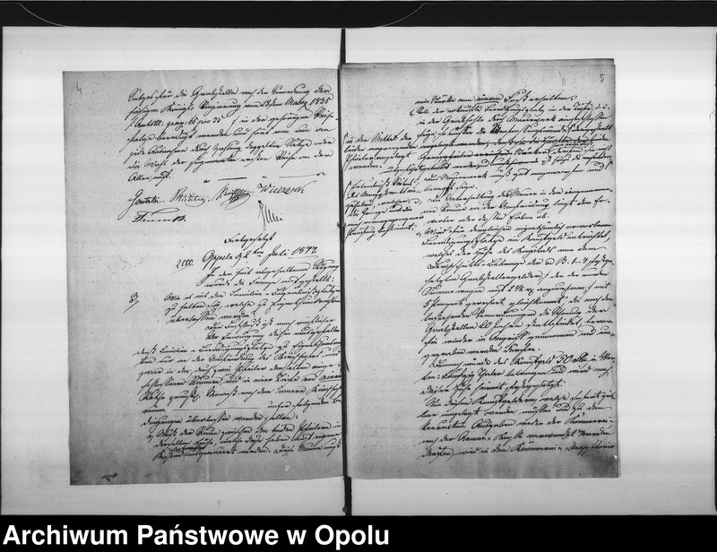 Obraz 8 z jednostki "Acta des Magistrats zu Oppeln betreffend: die Festsetzung der Grabstellengelder de Anno 1844"