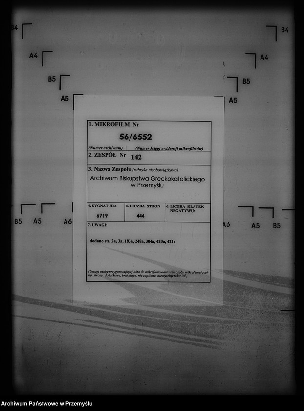 Obraz 2 z jednostki "[Kopie ksiąg metrykalnych parafii Brusno Stare z filiami Brusno Nowe, Huta Stara (dekanat Cieszanów)]"